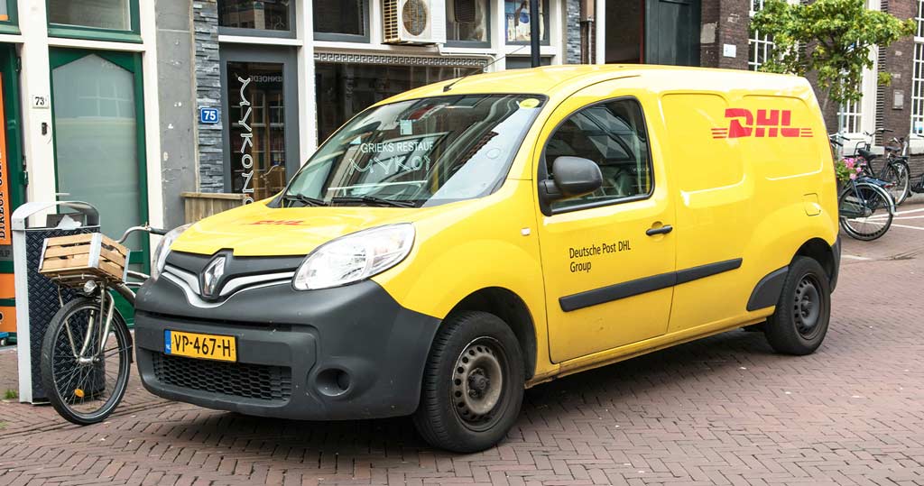 Furgoneta DHL