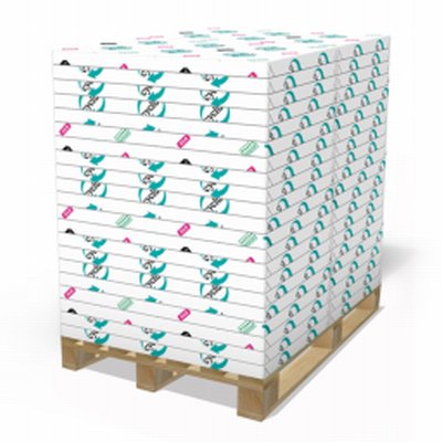 Cyclus Silk pallet block - Papel offset reciclado semimate