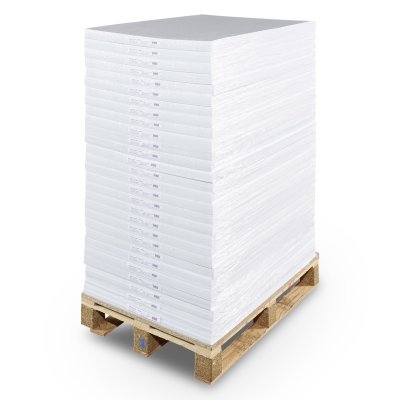 Priplak Classic - Soporte de polipropileno compacto Blanco - Pallet