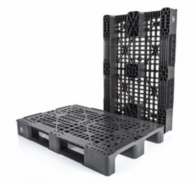 Palet de Plástico Reciclado Perforado 586508 - Palets de Plástico