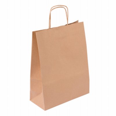 Bolsas de Papel Kraft con Asa Retorcida - Bolsas de Papel