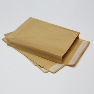 Bolsas kraft con fuelle