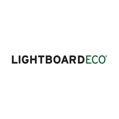 Lightboard eco - Planchas de cartón rígido - Logo