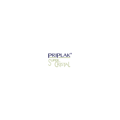 Priplak Super Cristal+ - Soporte de polipropileno compacto transparente - Logo