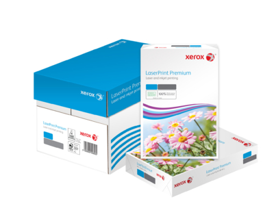 Xerox LaserPrint Premium caja y paquete - Reprografia papeles de oficina premium