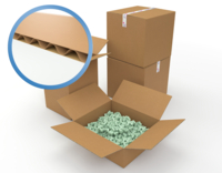 Cajas de cartón ondulado canal simple - Cajas de cartón