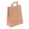 Bolsas de Papel Kraft con Asa Plana - Bolsas de Papel