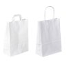 Bolsas de Papel Kraft Blancas con Asas - Bolsas de Papel