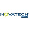 Novatech 1 Face logo - Etiquetas estucadas 1 cara estándar